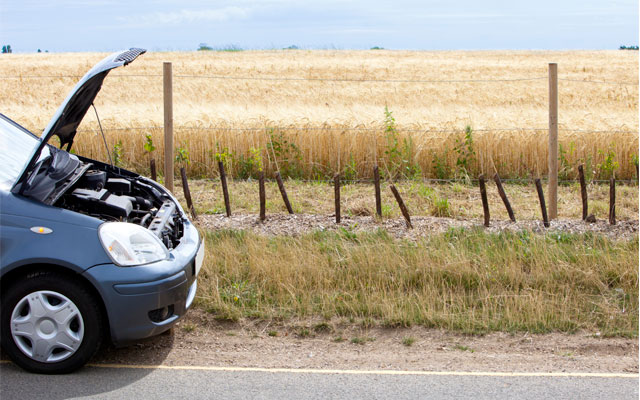 Las averías del coche más frecuentes.