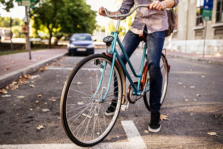Consejos de circulación para ciclistas en ciudad