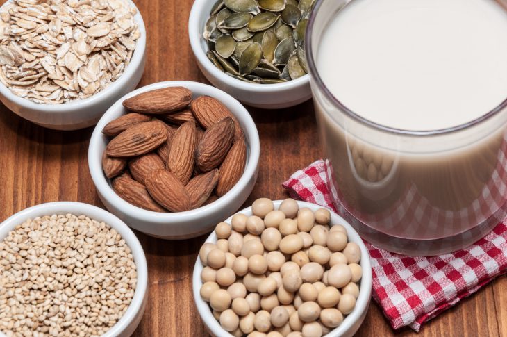 Bebidas vegetales como alternativa a la leche de vaca