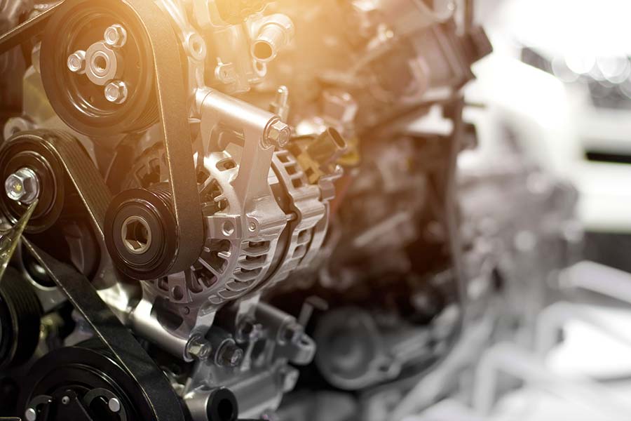 Aprende a distinguir partes del motor de un coche