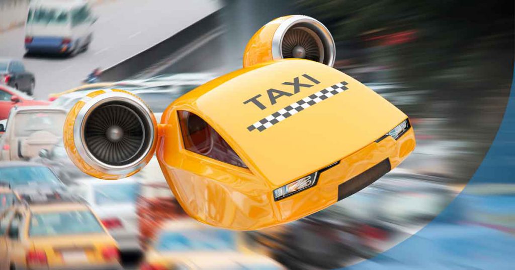 El taxi volador, las primeras pruebas de vuelo en España