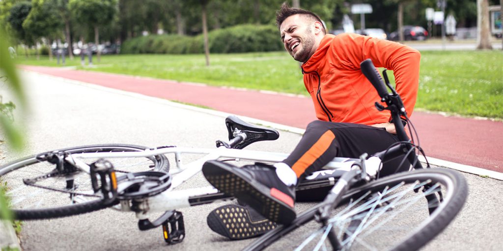 ¿Qué hacer tras una caída en bicicleta?