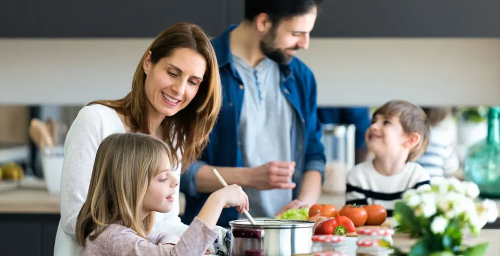 Menú semanal saludable para toda la familia