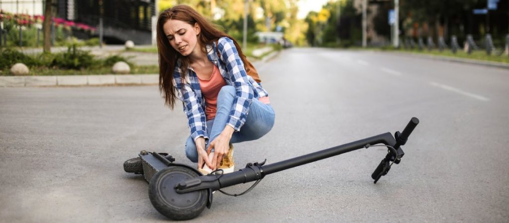¿Qué pasa si tengo un accidente con un patinete eléctrico?
