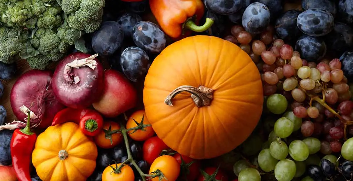 verduras de otoño