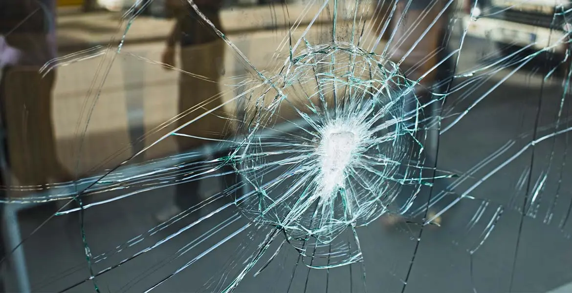rotura de cristales en los seguros de comercio