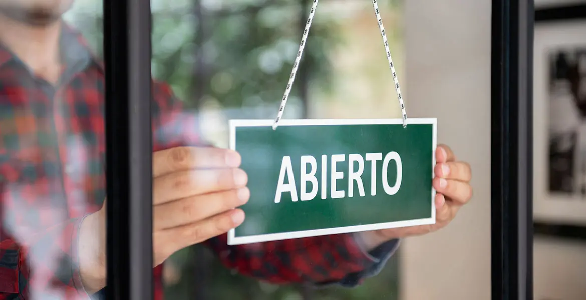 comunicar apertura centro de trabajo