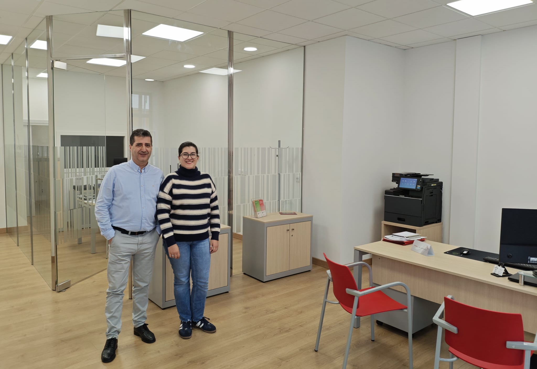 Foto equipo agencia Occident Arteixo Francisco Vidal