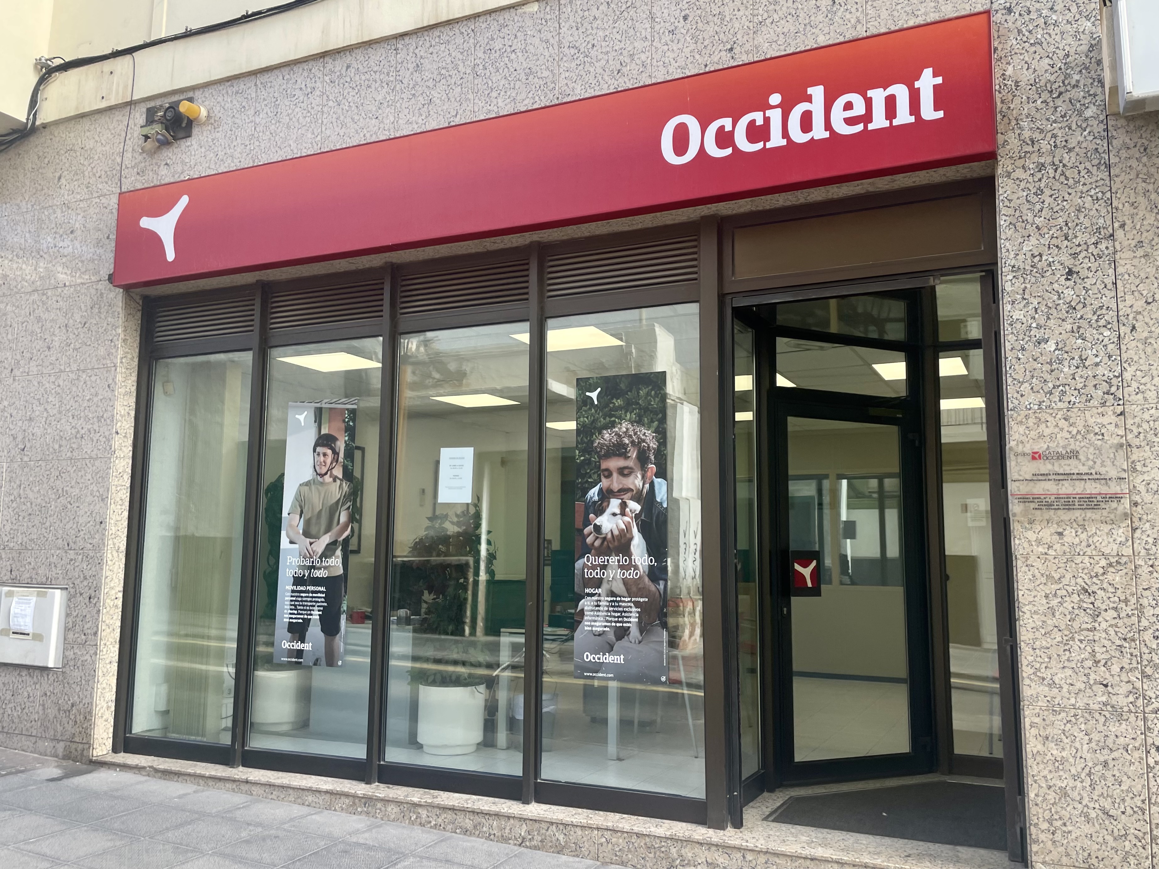 Agencia exclusiva de Occident en Arrecife